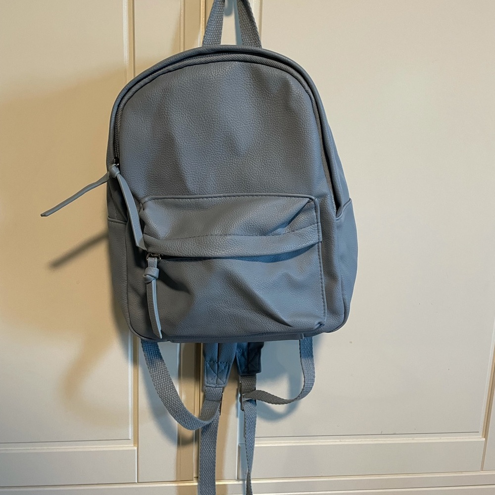 Blue book bag